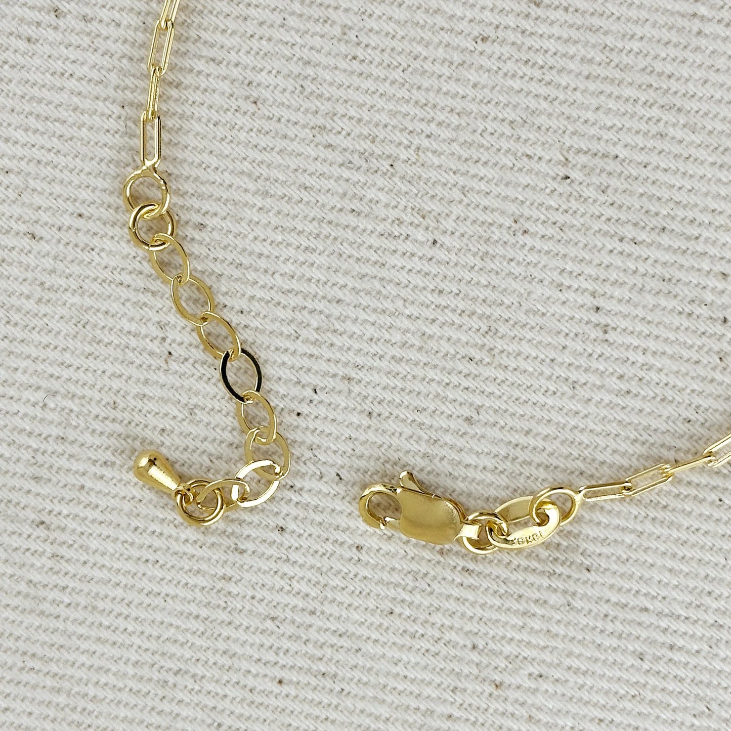 18k Gold Filled Linked Bracelet